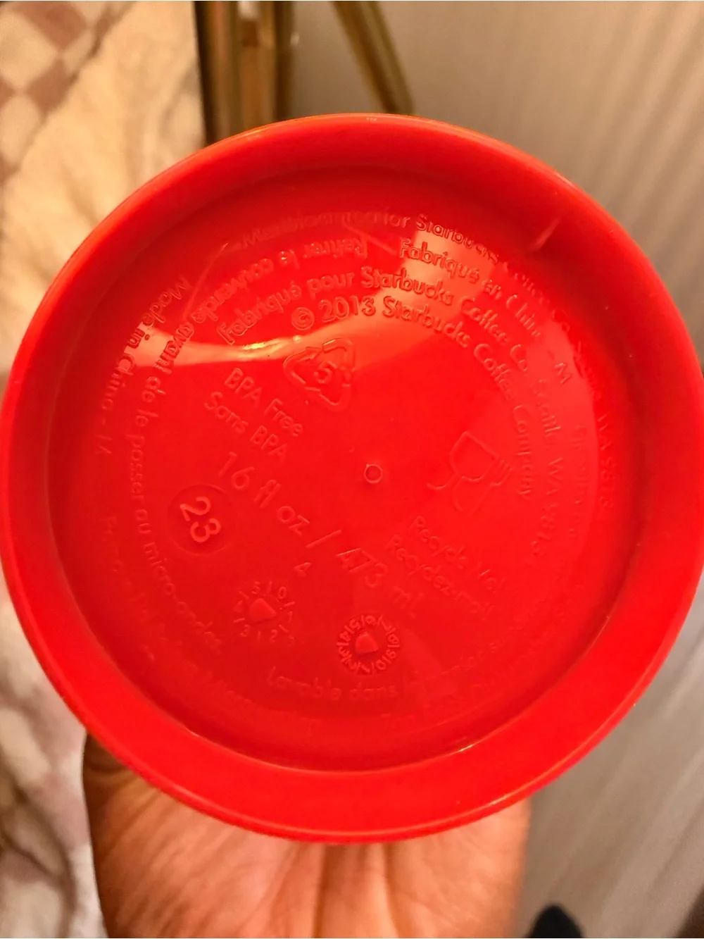 Starbucks Red Holiday Cup and Enamel Pins